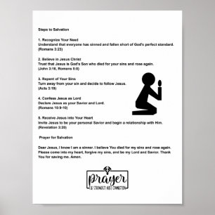 Stappen naar verlossing poster