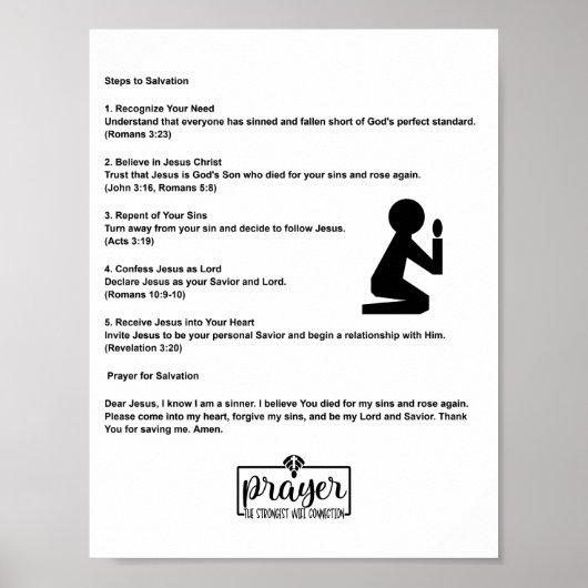 Stappen naar verlossing poster (Voorkant)