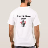 Stappen om een T-Shirt motorfiets te rennen! (Achterkant)
