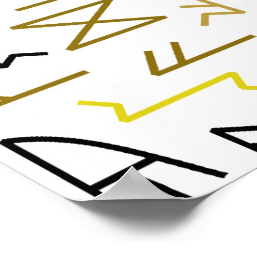 Stappen Poster (Hoek)