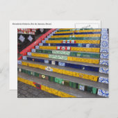 stappen selarón rio briefkaart (Voorkant / Achterkant)