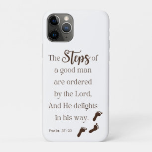 Stappen van een goed Man - Psalm 37:23 Case-Mate iPhone Case