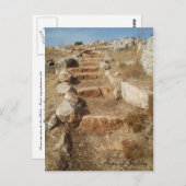 Stappen van het Meer-Briefkaart Briefkaart (Voorkant / Achterkant)