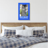 Stappen van Ma'alot Canvas Afdruk (Insitu (Slaapkamer))