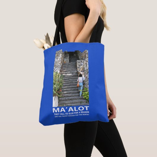 Stappen van Ma'alot Tote Bag (Dichtbij)