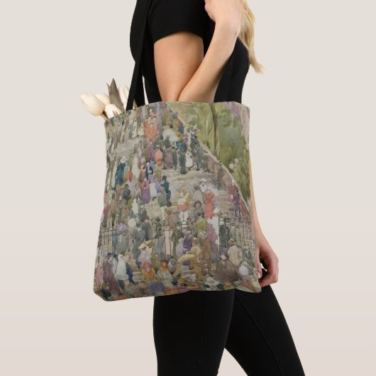 Stappen van Santa Maria Aracoeli, Rome Tote Bag (Dichtbij)