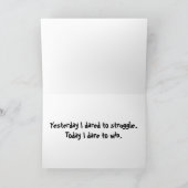 Stappen van Succes Kaart (Binnen)