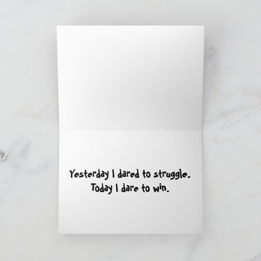 Stappen van Succes Kaart (Binnen)