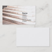 Stappen voor buitencement visitekaartje (Voorkant / Achterkant)