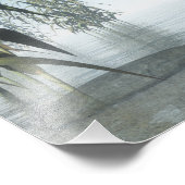 Stappen Zen naar de horizon Foto Afdruk (Hoek)