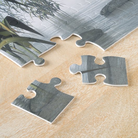 Stappen Zen naar de horizon Legpuzzel (Zijkant)