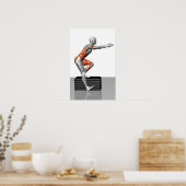 Stapsgewijze oefeningen poster (Keuken)