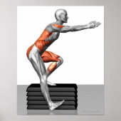 Stapsgewijze oefeningen poster (Voorkant)