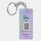 *~* Stapt AP36 QR Promo Beauty Acrylic Sleutelhanger (Voorkant Links)