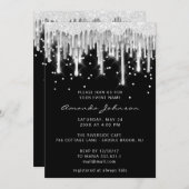 Stapt over het bruidbruinbruin bruistocht zwarte z kaart (Voorkant / Achterkant)