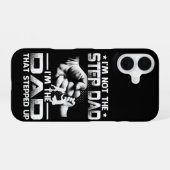 Stapte vader op iPhone 16 hoesje (Achterkant horizontaal)