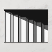 Staptrap voor optische illusie briefkaart (Voorkant)