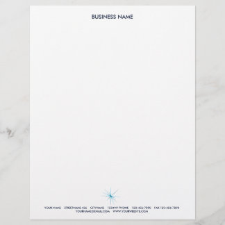 STAR6 LETTERHEAD BLUE BRIEFHOOFD SJABLOON