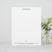 STAR6 LETTERHEAD BLUE BRIEFHOOFD SJABLOON (Staand voorkant)