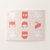 Star ABCDE Legpuzzel (Horizontaal)