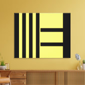 Star abstract expressionism painting art  canvas afdruk (Insitu (Woonkamer))