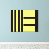 Star abstract expressionism painting art  canvas afdruk (Insitu (Houten vloer))