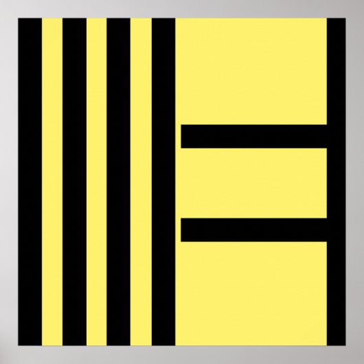 Star abstract expressionism painting art  poster (Voorkant)