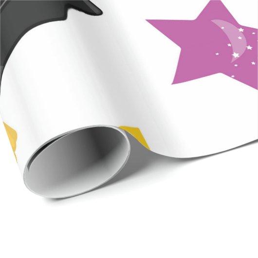 Star Afstuderen Cadeaupapier (Rol Hoek)