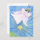 Star Angel Briefkaart (Voorkant / Achterkant)