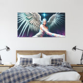 Star Angel Canvas Afdruk (Insitu (Slaapkamer))