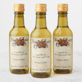 Star Anise Aangepast label Wijn Etiket (Flessen)