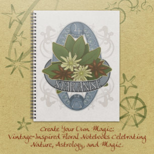 Star Anise - Flower Astrology and Magic Notitieboek