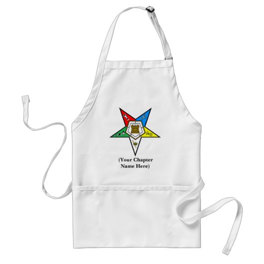 Star Apron Standaard Schort (Voorkant)