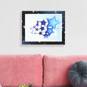 Star Art Wrapped Canvas Afdruk (Insitu (Woonkamer))