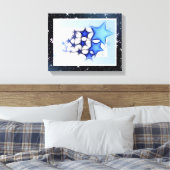 Star Art Wrapped Canvas Afdruk (Insitu (Slaapkamer))