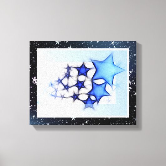 Star Art Wrapped Canvas Afdruk (Voorkant)