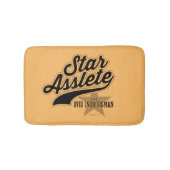 Star Asslete (Avid Indoorsman) Bath Mat (Voorkant)