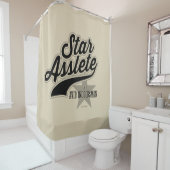 Star Asslete (Avid Indoorsman) Douchegordijn (In situ)