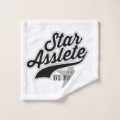 Star Asslete Bad Handdoek (Wasdoekje)