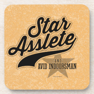 Star Asslete Drankjes Onderzetter