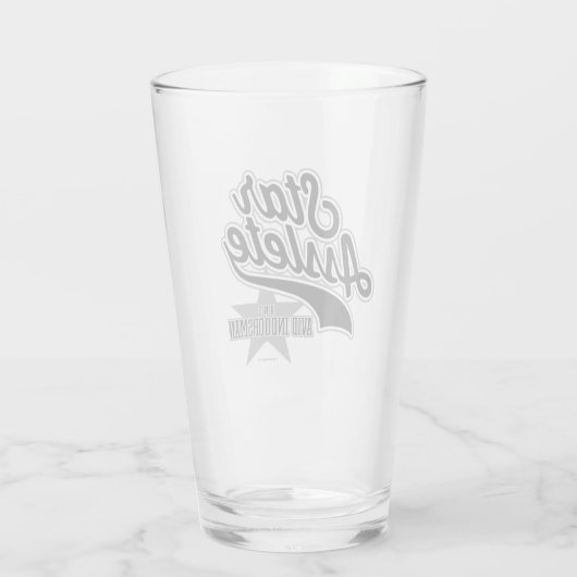 Star Asslete Glas (Achterkant)