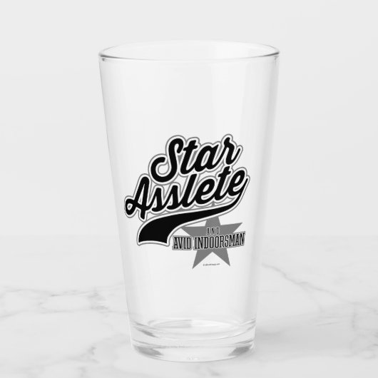 Star Asslete Glas (Voorkant)