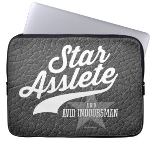 Star Asslete Laptop Sleeve