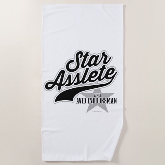 Star Asslete Strandlaken (Voorkant)