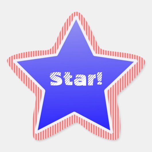 Star! Award Star Stickers (Voorkant)
