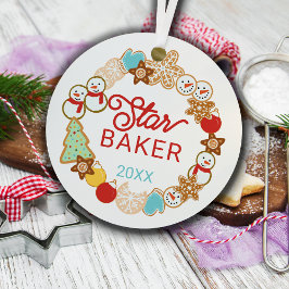 Star Baker Kerstkoekjes Holiday Metalen Ornament
