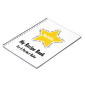 'Star Baker' Mijn recept boek Notitieboek (Linkerzijde)