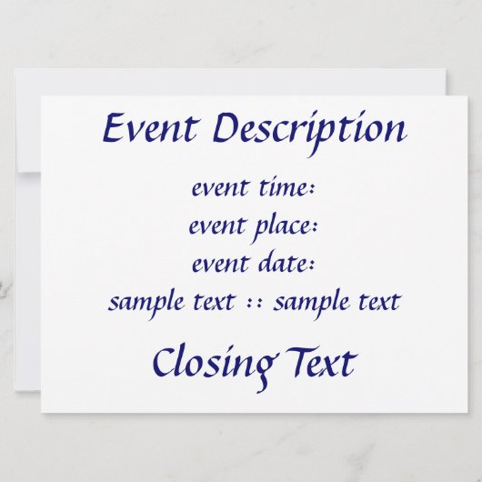 Star Bar Menorah Kaart (Achterkant)