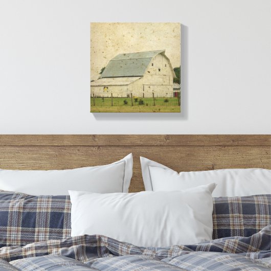 Star Barn Canvas Afdruk (Insitu (Slaapkamer))