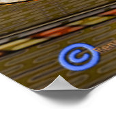 Star Beam Science Fiction Fantasy Art Poster (Hoek)